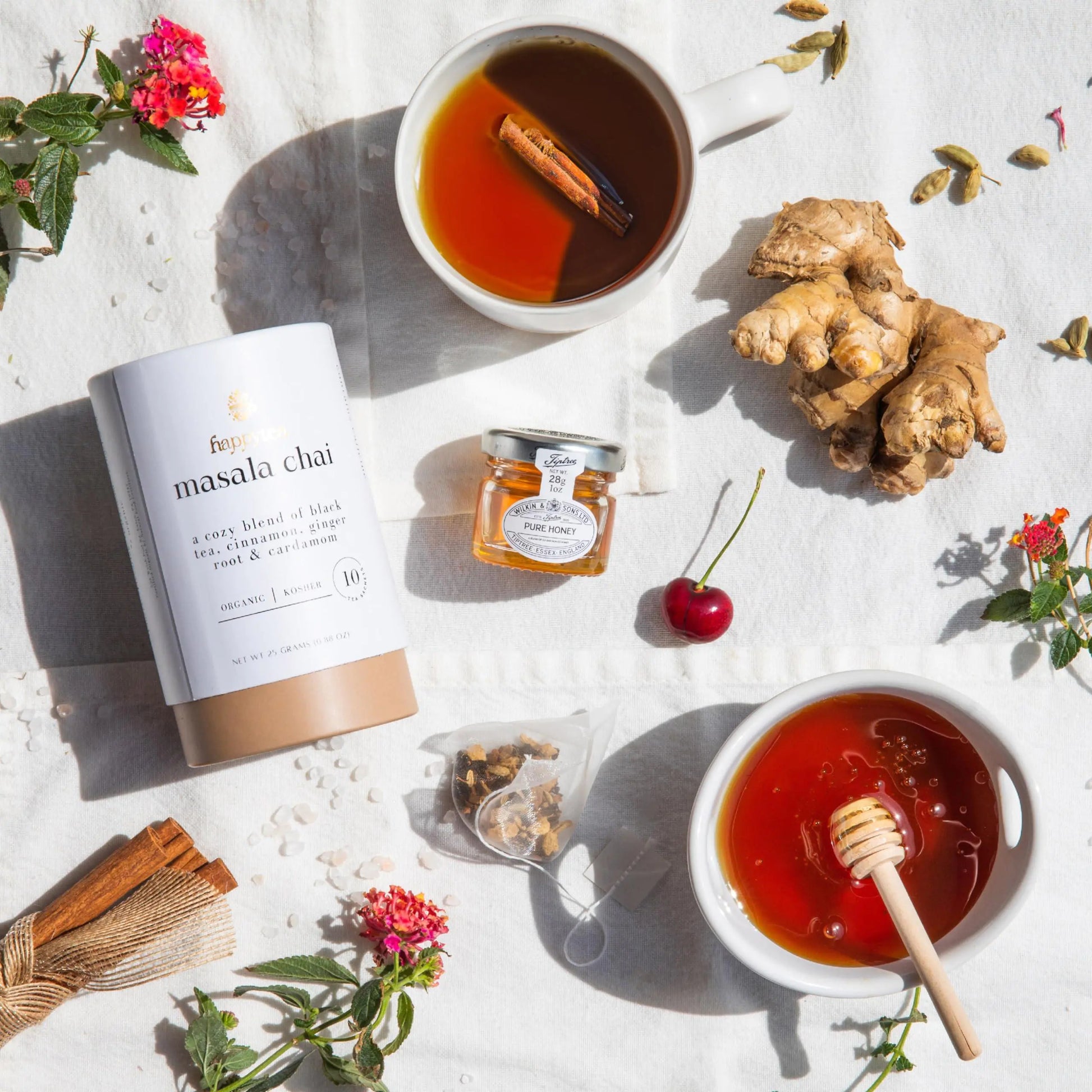 Deluxe Tea Lovers Gift Set – Premium Wellness Tea Care Package - Its Fine, I Am Fine