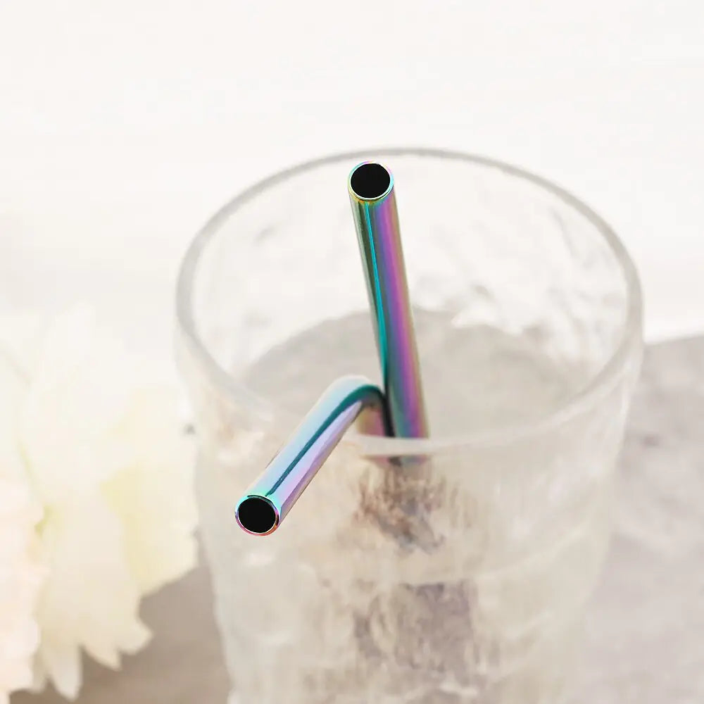Eco Friendly Reusable Stainless Steel Straws - Its Fine, I Am Fine