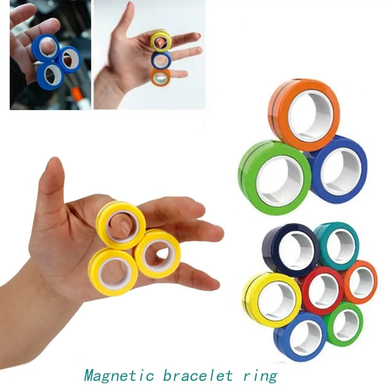 Anxiety Relief Magnetic Rings – Calm Your Mind & Stay Focused! - Its Fine, I Am Fine